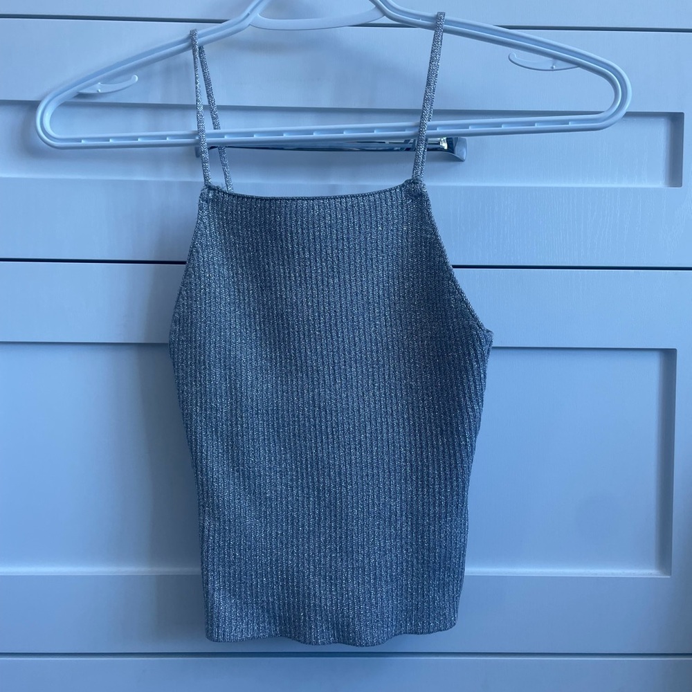 Silver cami